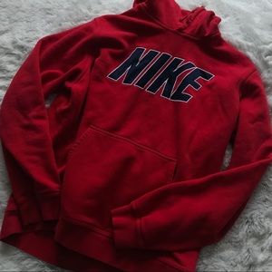 Red Nike Hoodie
